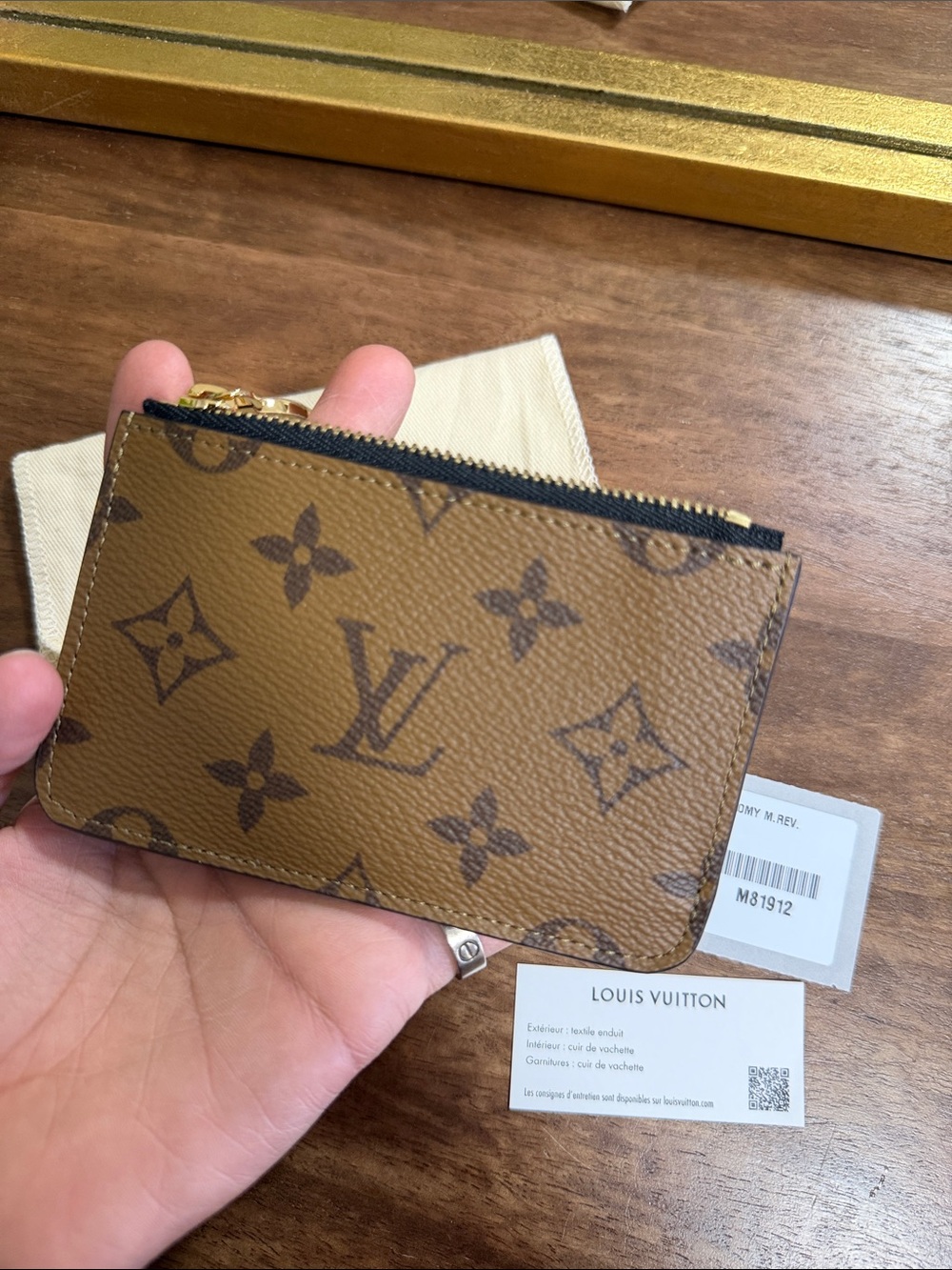 Louis Vuitton reverse print card holder - Picture 11 of 12